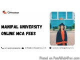Manipal University Online Mca Fees