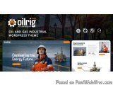 Oilrigpro – Oil & Gas Company Wordpress Theme