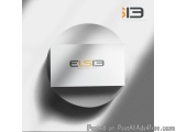The image is a digital illustration of a business card with the logo of the company "ELS3" on it. The card is white with a bl...