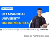 Uttaranchal University Online Mba Fees