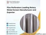 Fine Perforators Leading Rotary Nickel Screen Manufacturer And Ex...