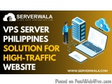 VPS Server Philippines Solution for High-traffic Website