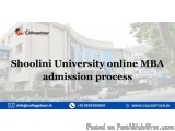 Shoolini University Online Mba Admission Process