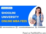 Shoolini University Online Mba Fees