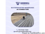 Waterproofing Membranes in Coimbatore | Roof Waterproofing Membrane
