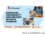 Shoolini University Online Msc In Data Science