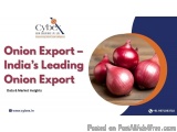 Onion ExportÂ â€“ Indiaâ€™s Leading Onion Export Data & Market Insights