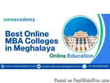 Best Online MBA Colleges in Meghalaya