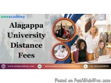 Alagappa University Distance Fees