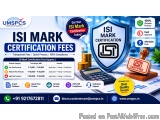 Isi Mark Certification Fees