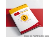 The image is a photograph of a book cover design for a company called Quality Prints & Products of India. The cover is predom...