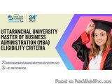Uttaranchal University Master Of Business Administration (mba) El...