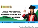 Lovely Professional University Online Mca Eligibility Criteria