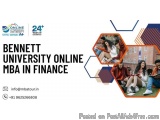 Bennett University Online MBA in Finance