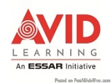 The image is a logo for an Essar Initiative. The logo is rectangular in shape and has a white background. The word "AVID" is...