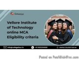 Vellore Institute Of Technology Online Mca Eligibility Criteria