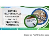 Lovely Professional University Online Education Admission