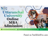 Uttaranchal University Online MBA Last Date Admission Process
