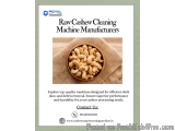 Cashew Processing Machine Manufacturers - Royal Machine