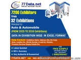 77Data: Download the Verified List of Auto Exhibition Database