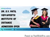Dr D.y. Patil Vidya Peeth Institute Of Distance Education Admissi...