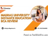 Madras University Distance Education BCA Review