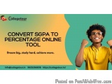 Convert SGPA To Percentage Online Tool