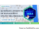 Kj Somaiya Institute Of Management Online Mba Program : Good Or B...