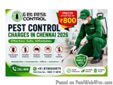Pest Control Charges In Chennai 2026 | Affordable Pest Control Ra...
