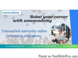 Uttaranchal university online education admissions