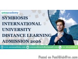 Symbiosis International University Distance Learning Admission 20...