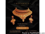 High-Quality 18K Gold Wholesale Jewelry for Retailers & Exporters