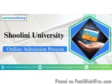 Shoolini University Online Admission Process