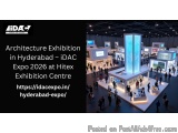 Architecture Exhibition In Hyderabad – Idac Expo 2026 At Hitex Ex...