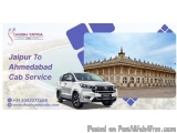 Affordable Jaipur to Ahmedabad Cab Service for Stress-Free Travel