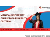 Manipal University Online MCA eligibility criteria