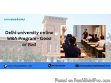 Delhi University Online Mba Program - Good Or Bad