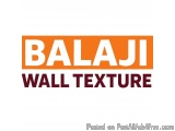 The image is a logo for a company called BALAJI. The logo is rectangular in shape and has an orange background with white tex...