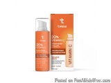 The image shows a product from the brand Twasa. It is a 20% Vitamin C Moisturizer. The product is a skin brightening collagen...