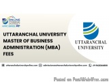 Uttaranchal University Master Of Business Administration (mba) Fe...