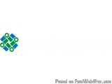 The image is a logo or icon that appears to be made up of a series of interconnected squares or rectangles in different color...