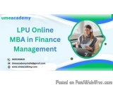 LPU Online MBA in Finance Management