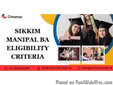Sikkim Manipal Ba Eligibility Criteria