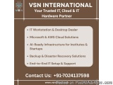 Your Trusted IT, Cloud & Hardware Partner VSN International