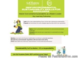 ISEP Manager's Sustainability Training