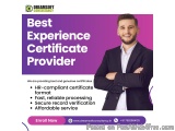 Experience Certificates Provider In Bangalore