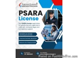 Get Psara License Registration With Compliance Calendar Llp
