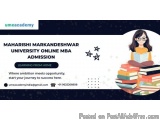 Maharishi Markandeshwar University Online MBA Admission