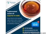 Sulphonated castor oil exporter in India