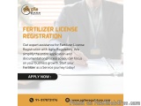 Professional Fertilizer License Registration Services